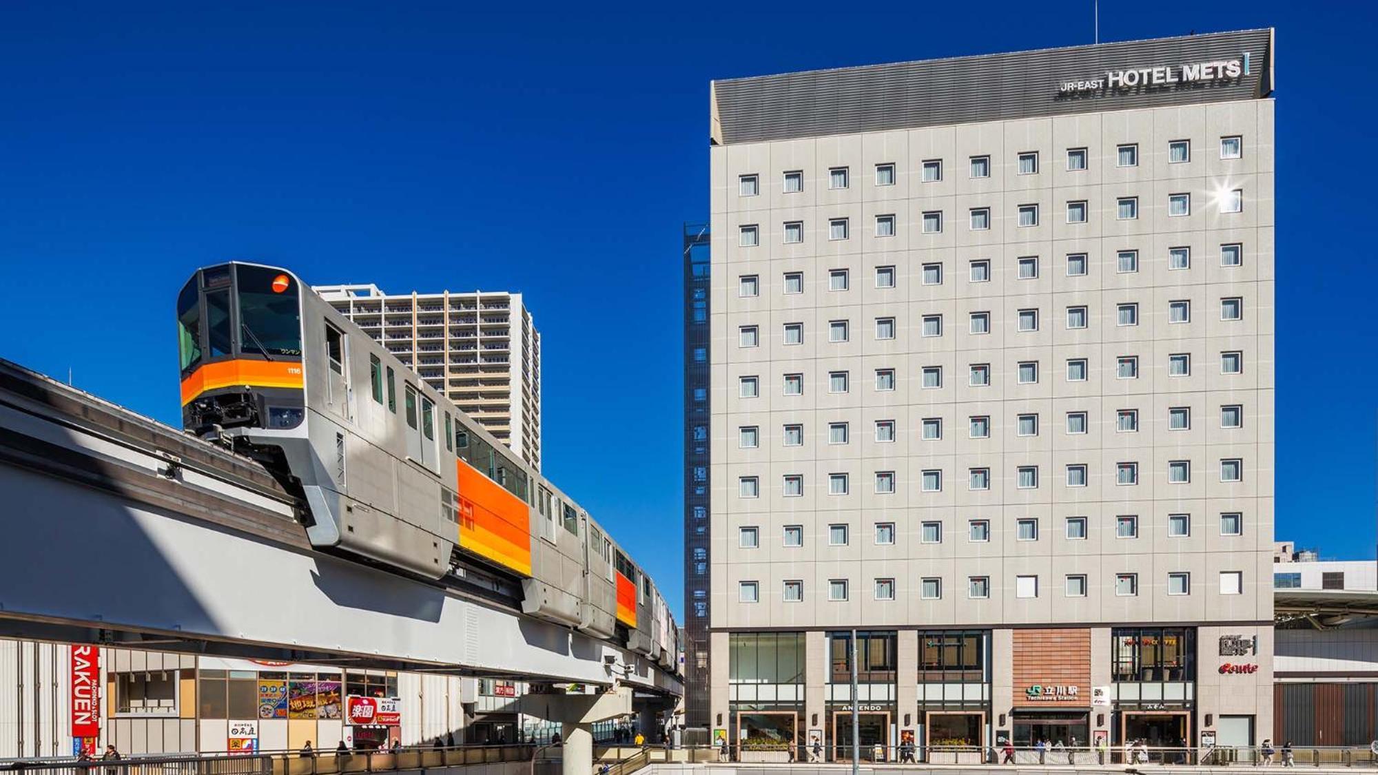 Jr-East Hotel Mets Tachikawa Esterno foto